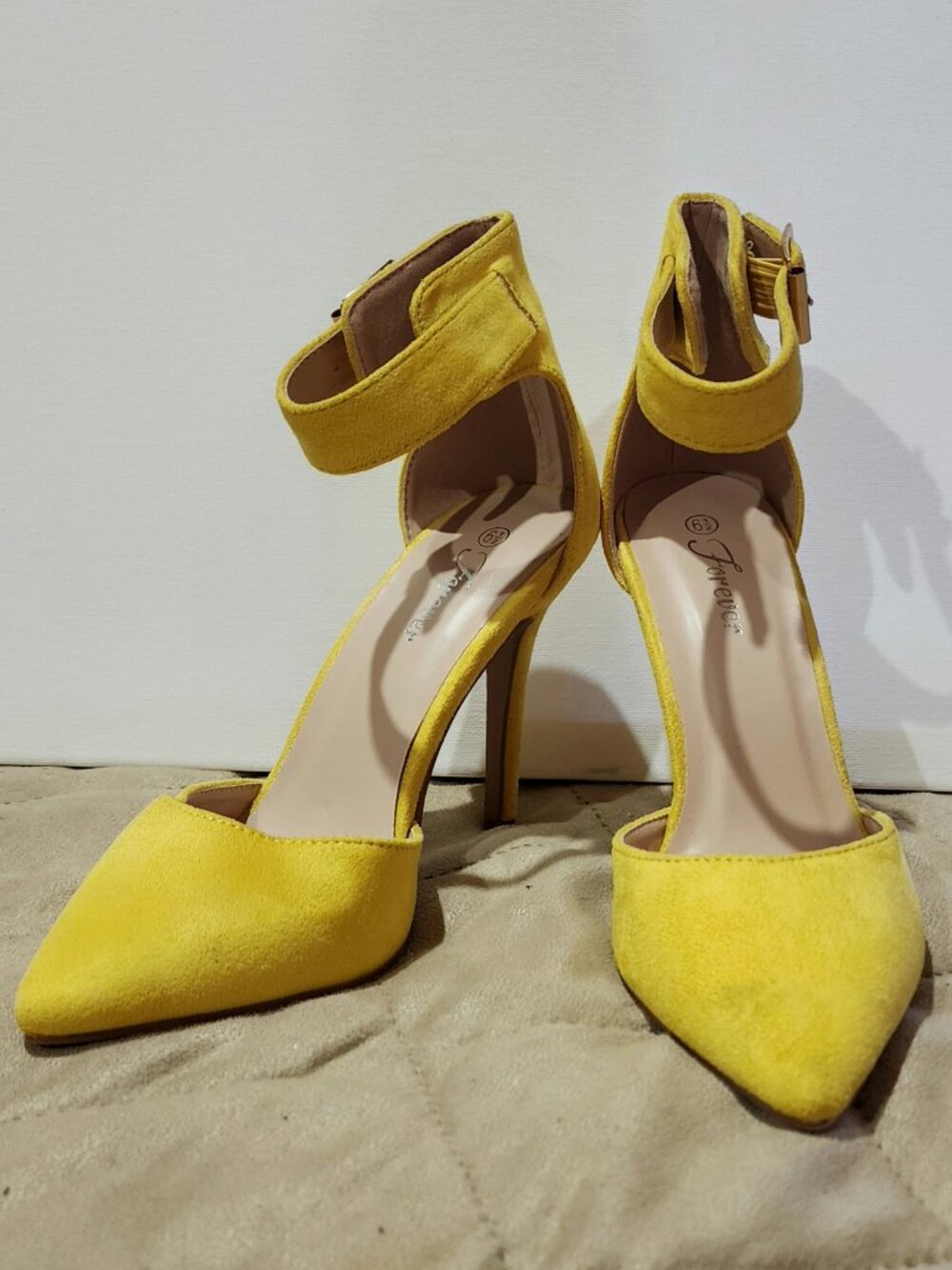 Yellow 4in Heels